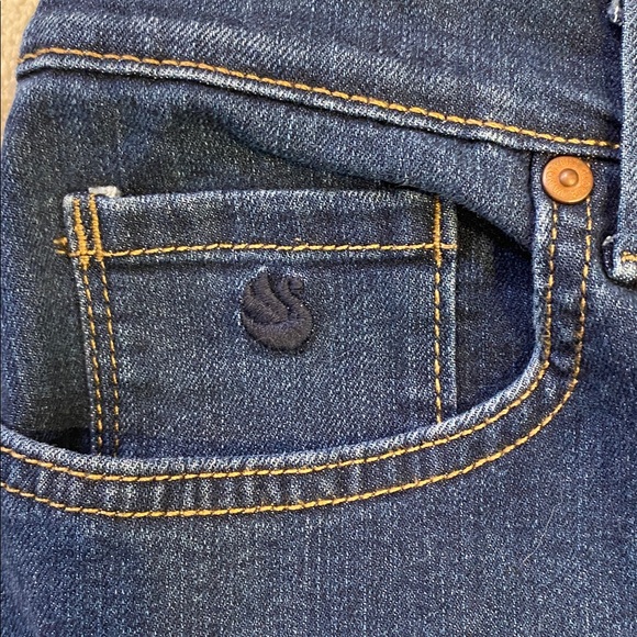 Gloria Vanderbilt Dark Blue Wide Leg Jeans size 10 - Picture 3 of 4